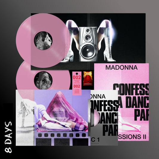 Madonna - Confessions II - 2LP 16 Track Pink Vinyl + Poster - Pre Order 3/7/26