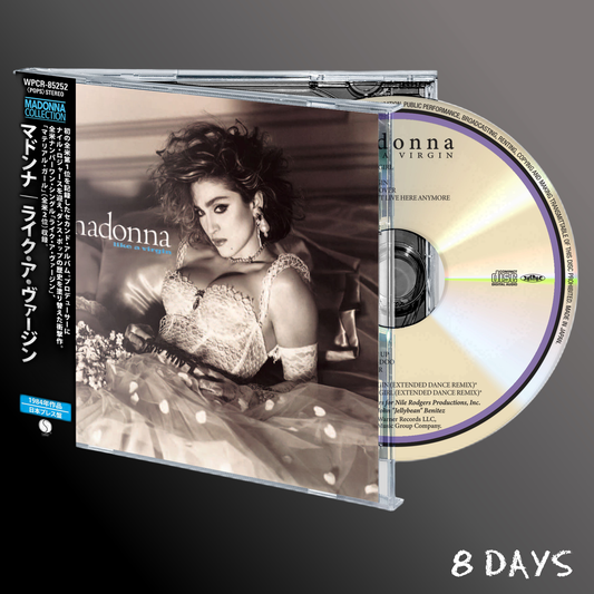 Madonna - Like A Virgin (2001 Remaster) - Japanese Obi Strip CD | Pre-Order 18.9.26