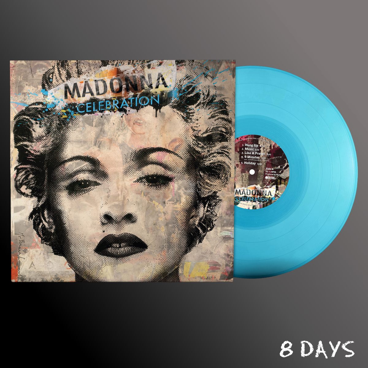 Madonna - Celebration - Translucent Light Blue Vinyl LP | Pre-Order 11.12.26