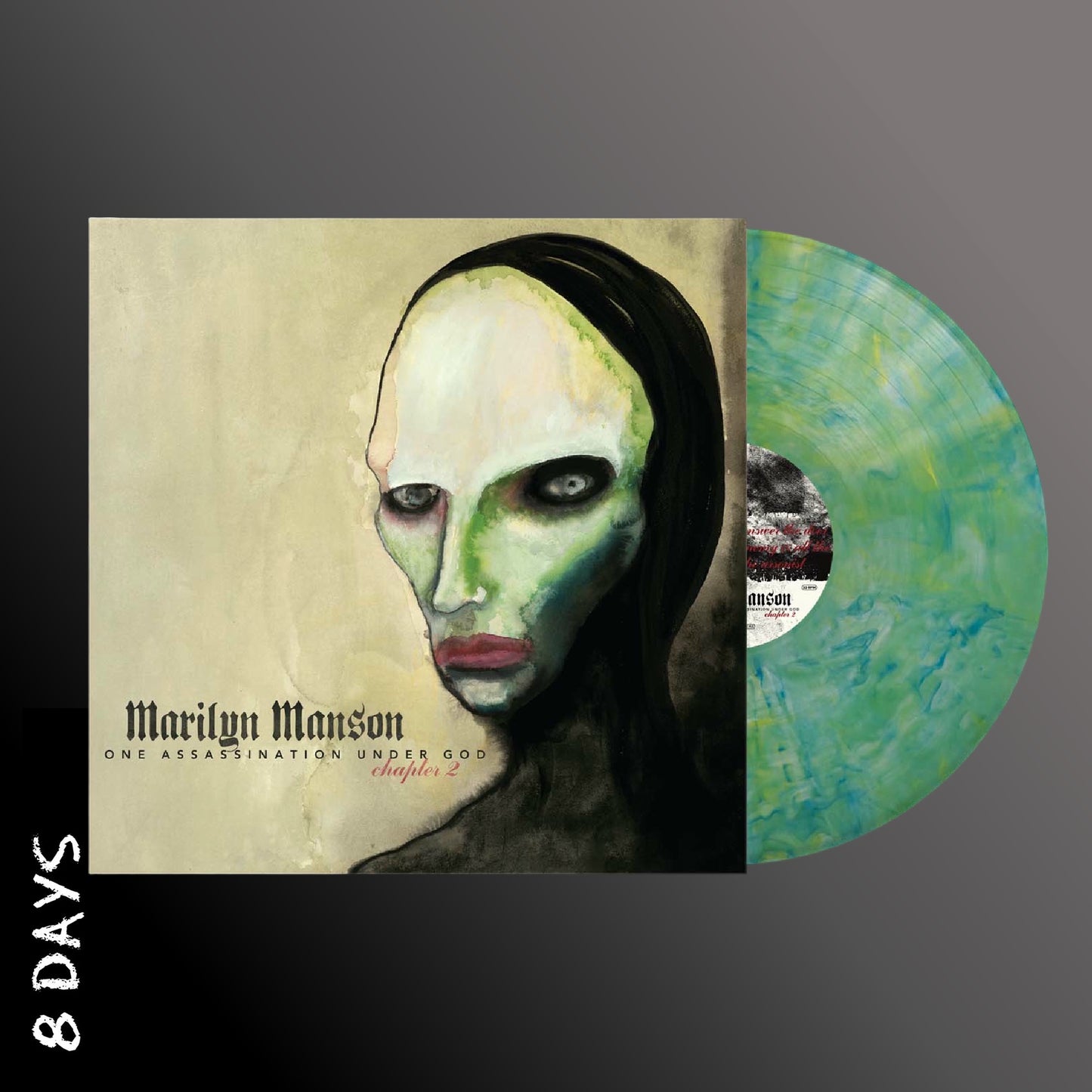 Marilyn Manson - One Assassination Under God - Chapter 2 - Green Blue Marble Vinyl - Pre Order 14/8/26