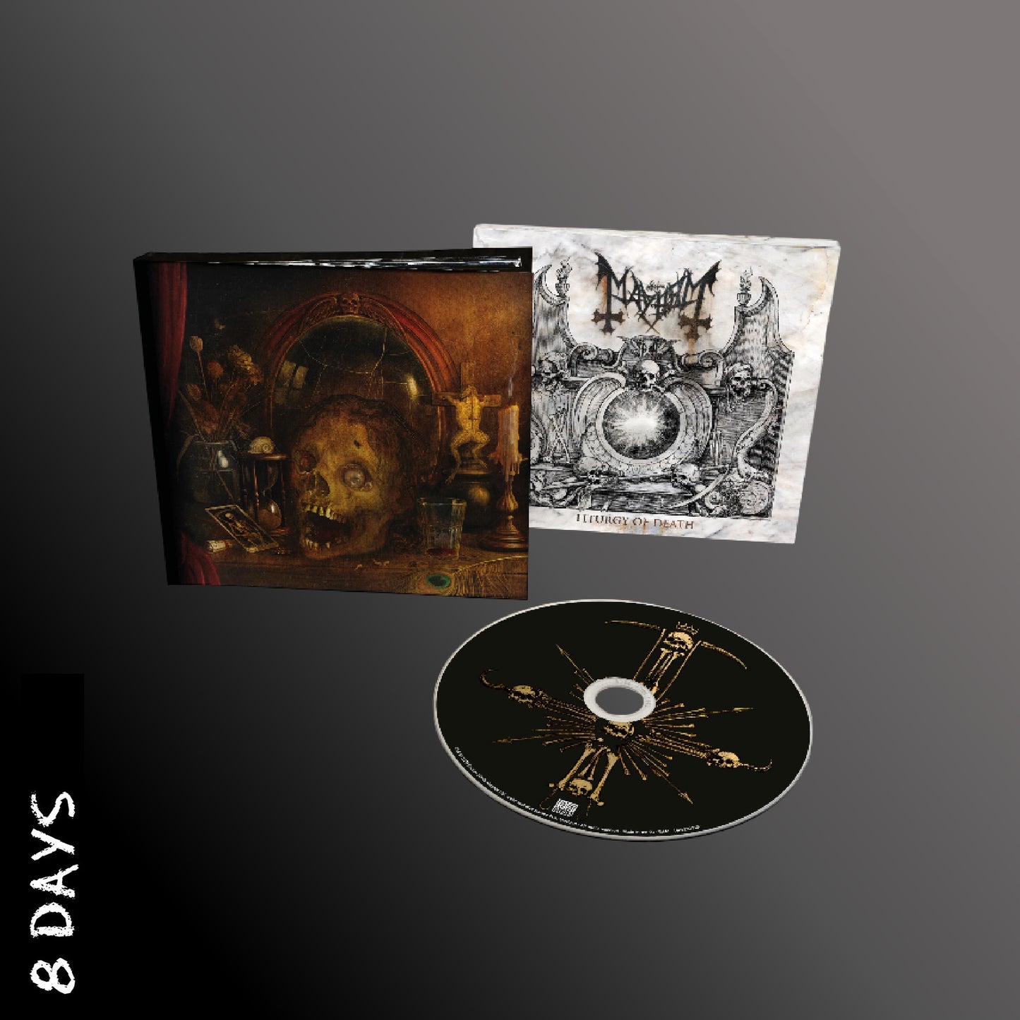 Mayhem - Liturgy of Death - Deluxe Media Book CD - Pre Order 6/2/26