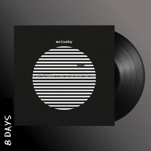 Mclusky - My Pain and Sadness Is More Sad and Painful Than Yours - Black Vinyl - Pre Order 7/8/26