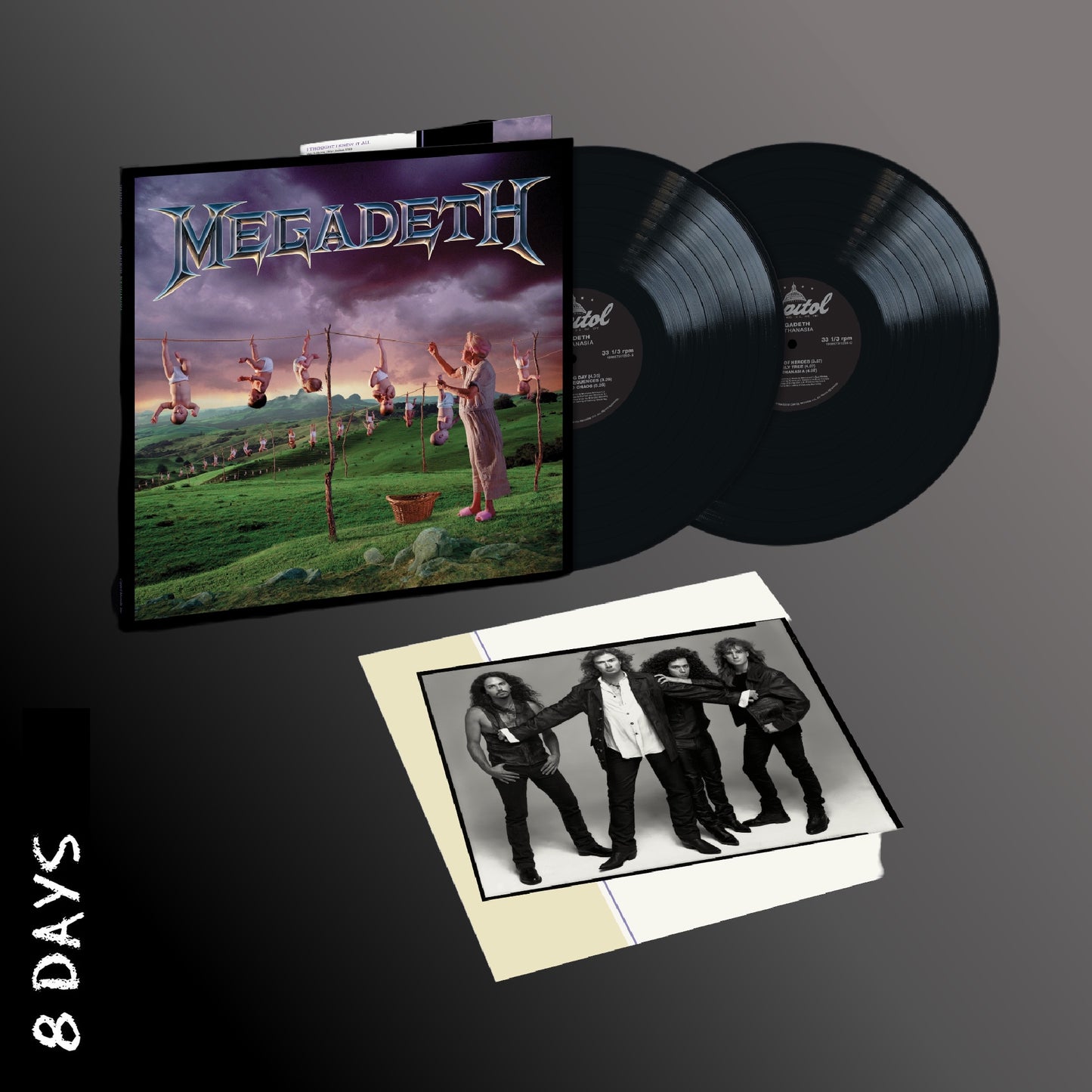 Megadeth - Youthanasia - Limited 2LP Black Vinyl - Pre Order 29/5/26