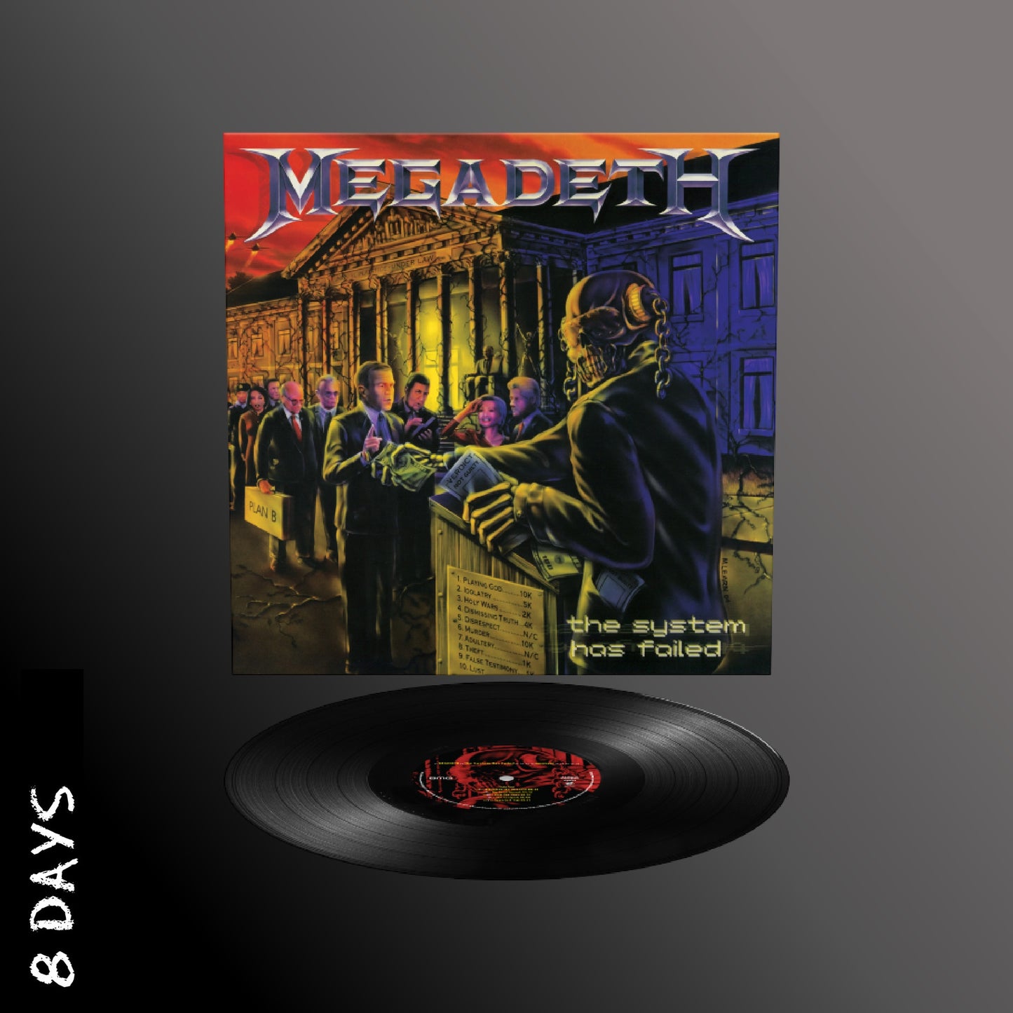 Megadeth - The System has Failed - Black Vinyl - Pre Order 30/1/26