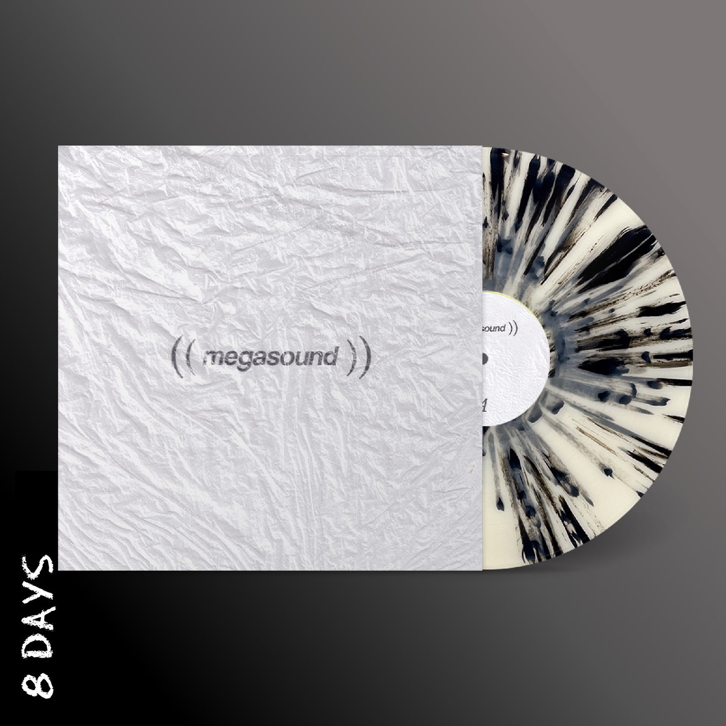 Megasound - Megasound - Black & White Splatter Vinyl - Pre Order 7/8/26