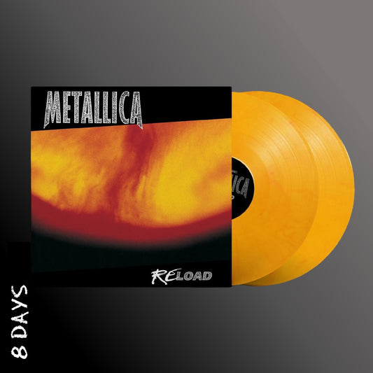 Metallica - ReLoad (Remastered) - 2LP Flaming Fuel Vinyl - Pre Order 26/6/26