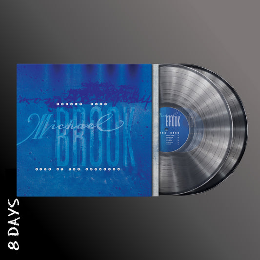 Michael Brook - Cobalt Blue & Live at the Aquarium - 2LP Crystal Clear Vinyl - Pre Order 10/7/26