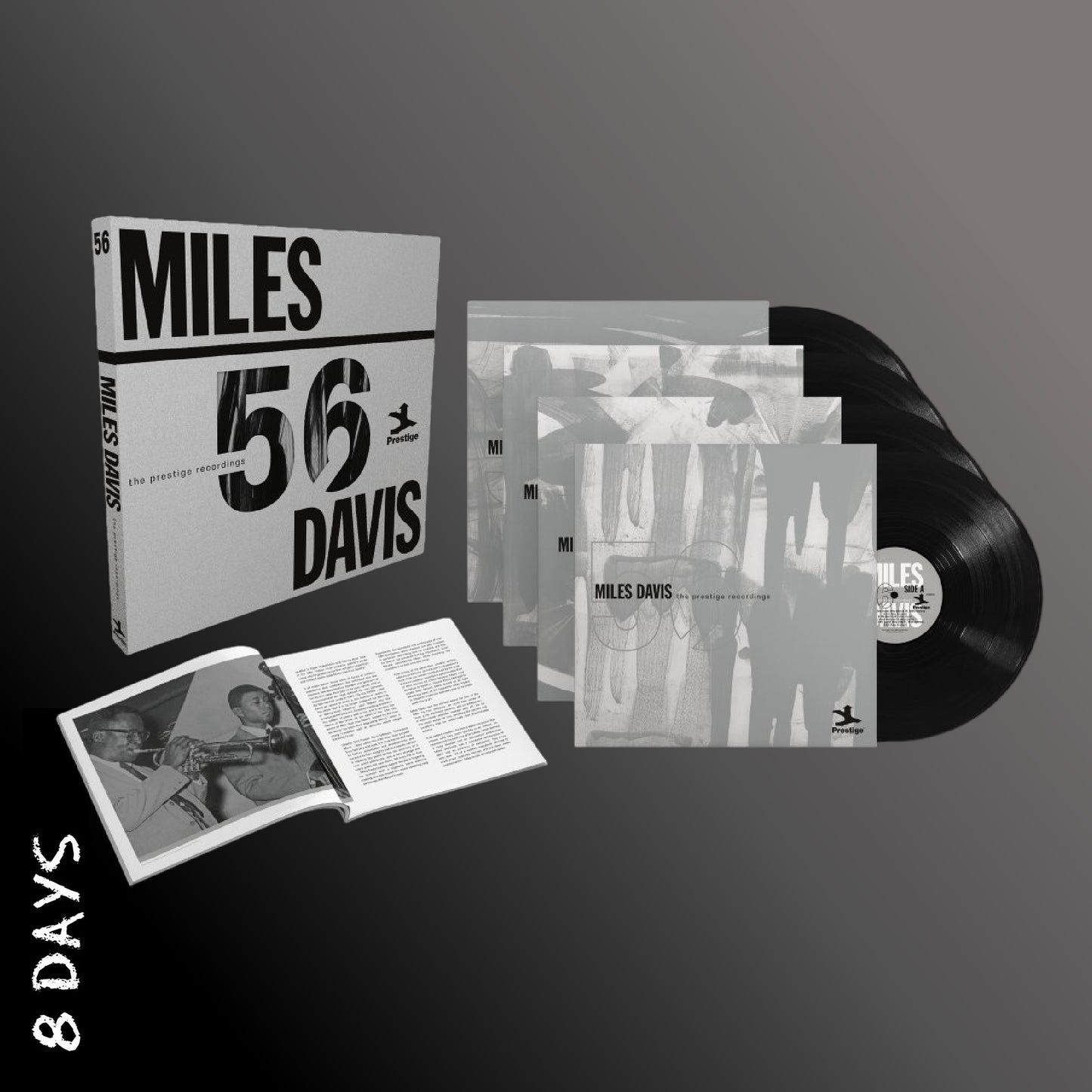 Miles Davis - Miles '56 - Limited 4LP Black Vinyl - Pre Order 19/6/26
