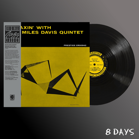 The Miles Davis Quintet - Relaxin' With The Miles Davis Quintet - Black Vinyl LP | Pre-Order 9.10.26