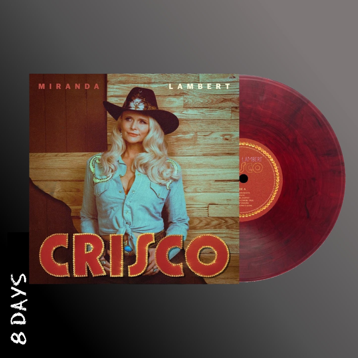 Miranda Lambert - Crisco - Red Leather Vinyl - Pre Order 2/10/26