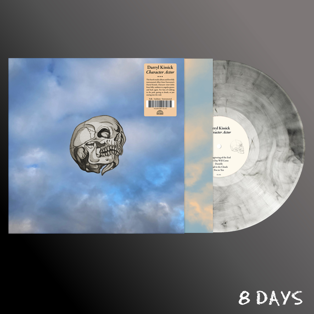 Darryl Kissick - Character Actor - Clear Smoke Vinyl LP | Pre-Order 23.10.26
