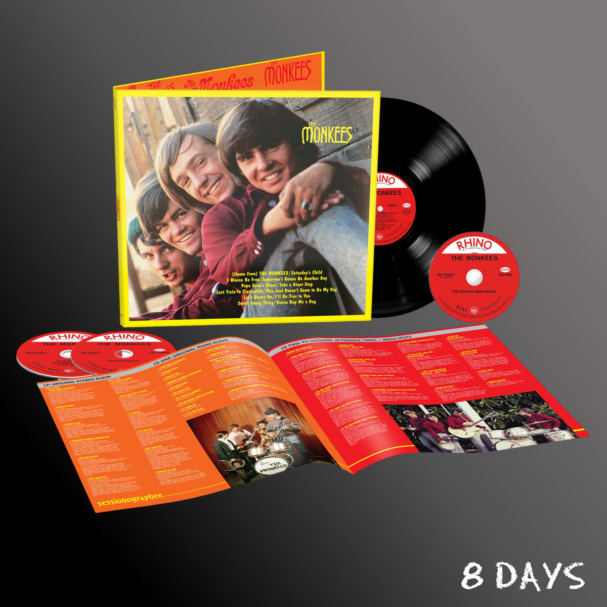 The Monkees - The Monkees - Deluxe Edition 1LP & 3CD Set | Pre-Order 30.10.26