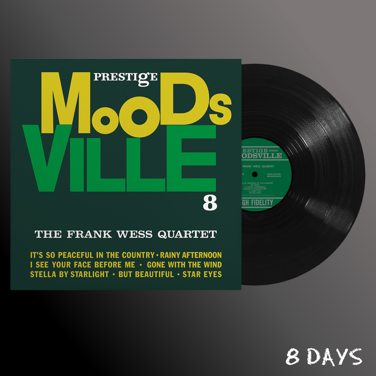 The Frank Wess Quartet - Moodsville Volume 8 (Moodsville Acoustic Sounds Series) - Black Vinyl LP | Pre-Order 18.9.26
