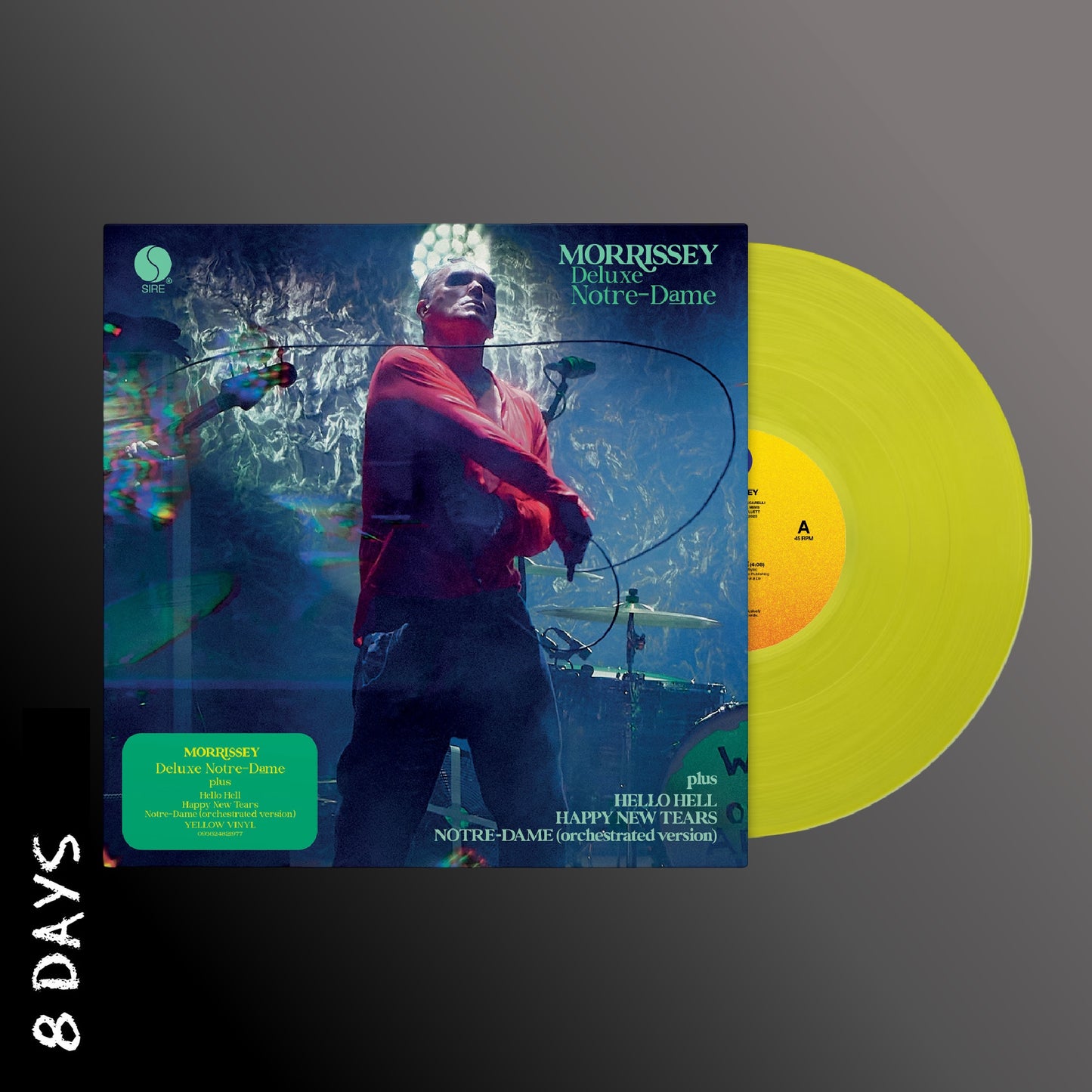 Morrissey - Deluxe Notre-Dame EP - Yellow Vinyl - Pre Order 26/6/26