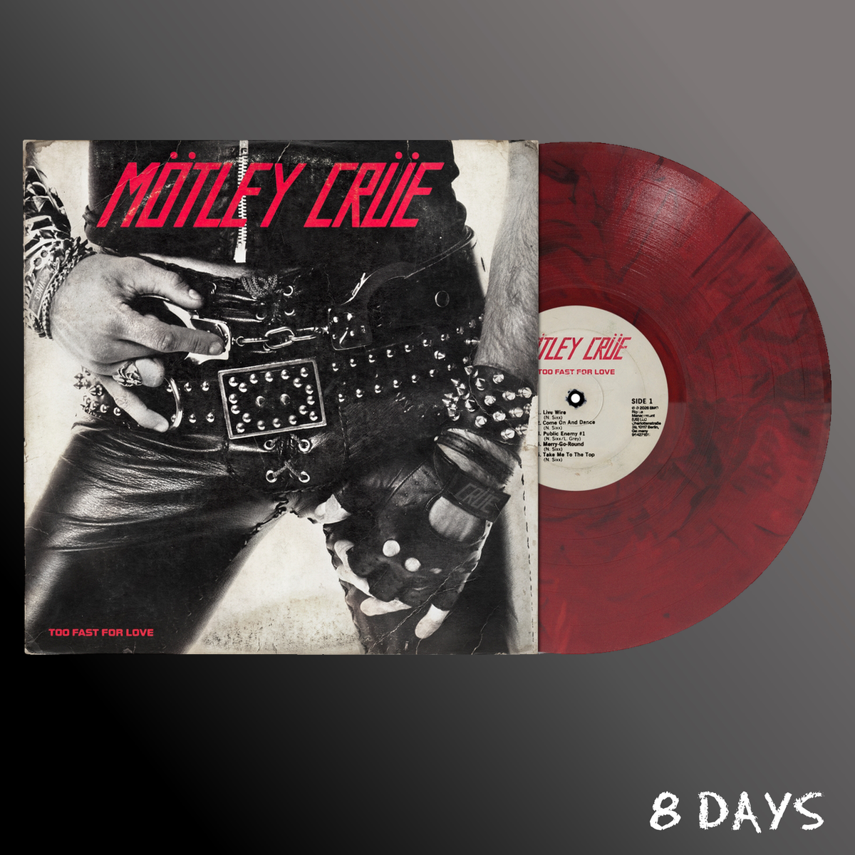 Mötley Crüe - Too Fast For Love (2026 RM) - Indies Red/Black Vinyl | Pre-Order 30.10.26