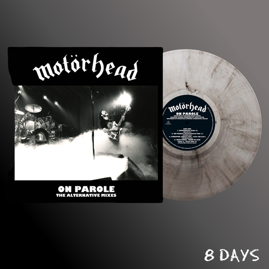 Motorhead - On Parole The Alternative Mixes - Black & Clear Smokey Vinyl LP | Pre-Order 25.9.26