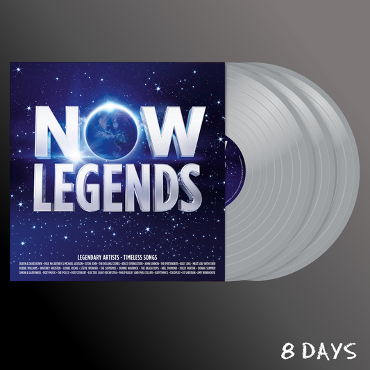 Various - NOW - Legends - Silver Vinyl 3LP | Pre-Order 13.11.26