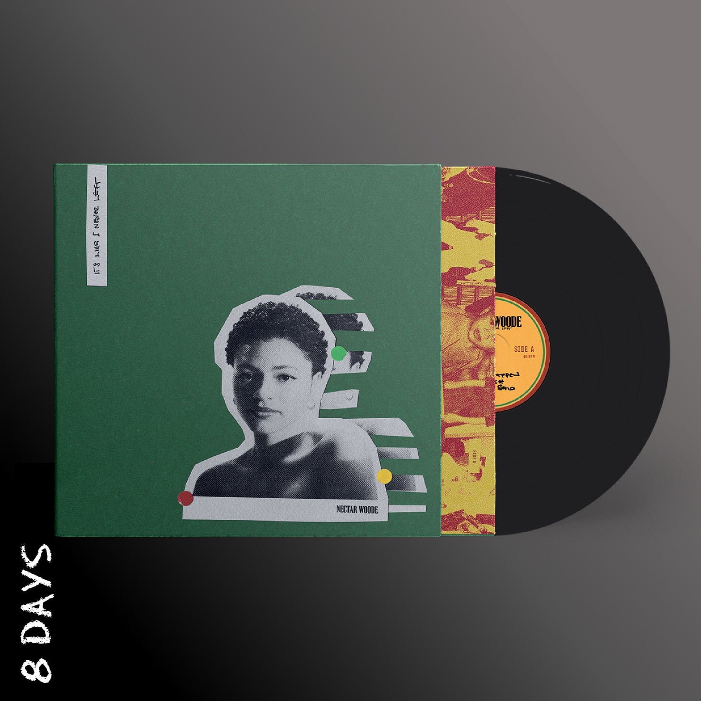 Nectar Woode - It's Like I Never Left - Black Vinyl