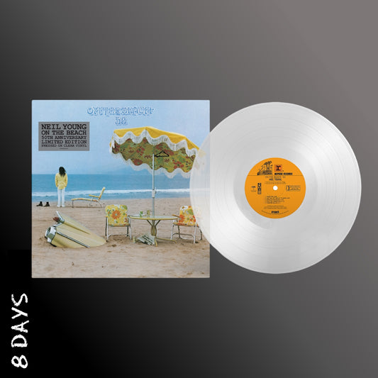 Neil Young - On the Beach - 50th Anniversary Clear Vinyl - Pre Order 13/12/24