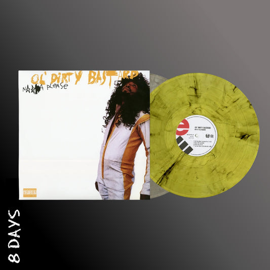 Ol Dirty Bastard - N**** Please - Yellow Smoke & Clear Smoke Vinyl - Pre Order 21/2/25