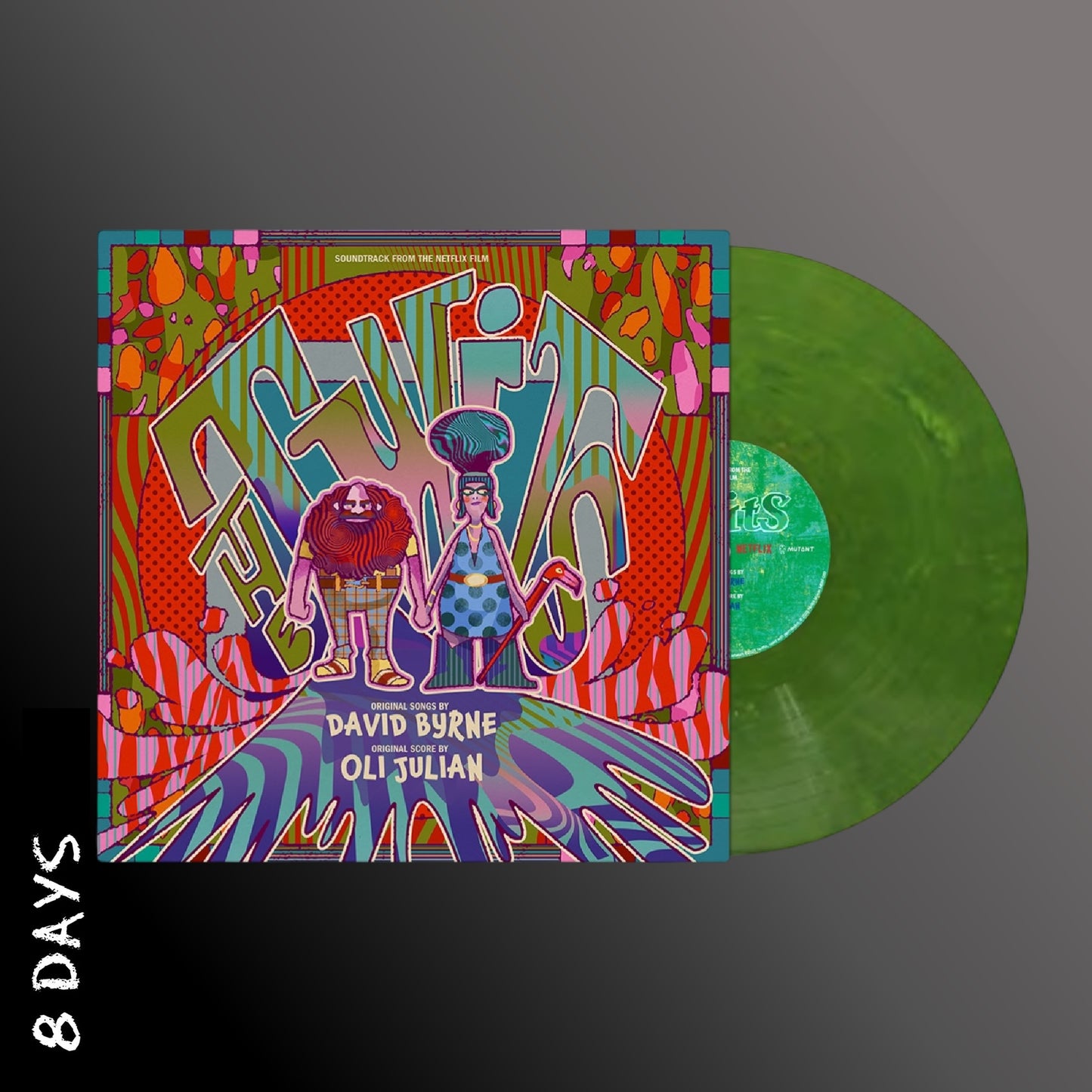 Oli Julian & David Byrne - The Twits - Pink Vaporwave Eco Vinyl - Pre Order 19/6/26