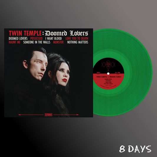 Twin Temple - Doomed Lovers - Translucent Green Vinyl LP | Pre-Order 23.10.26