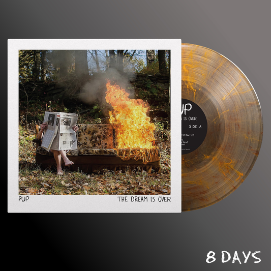 Pup - Dream Is Over - Clear Red & Orange Swirl Vinyl LP | Pre-Order 21.8.26