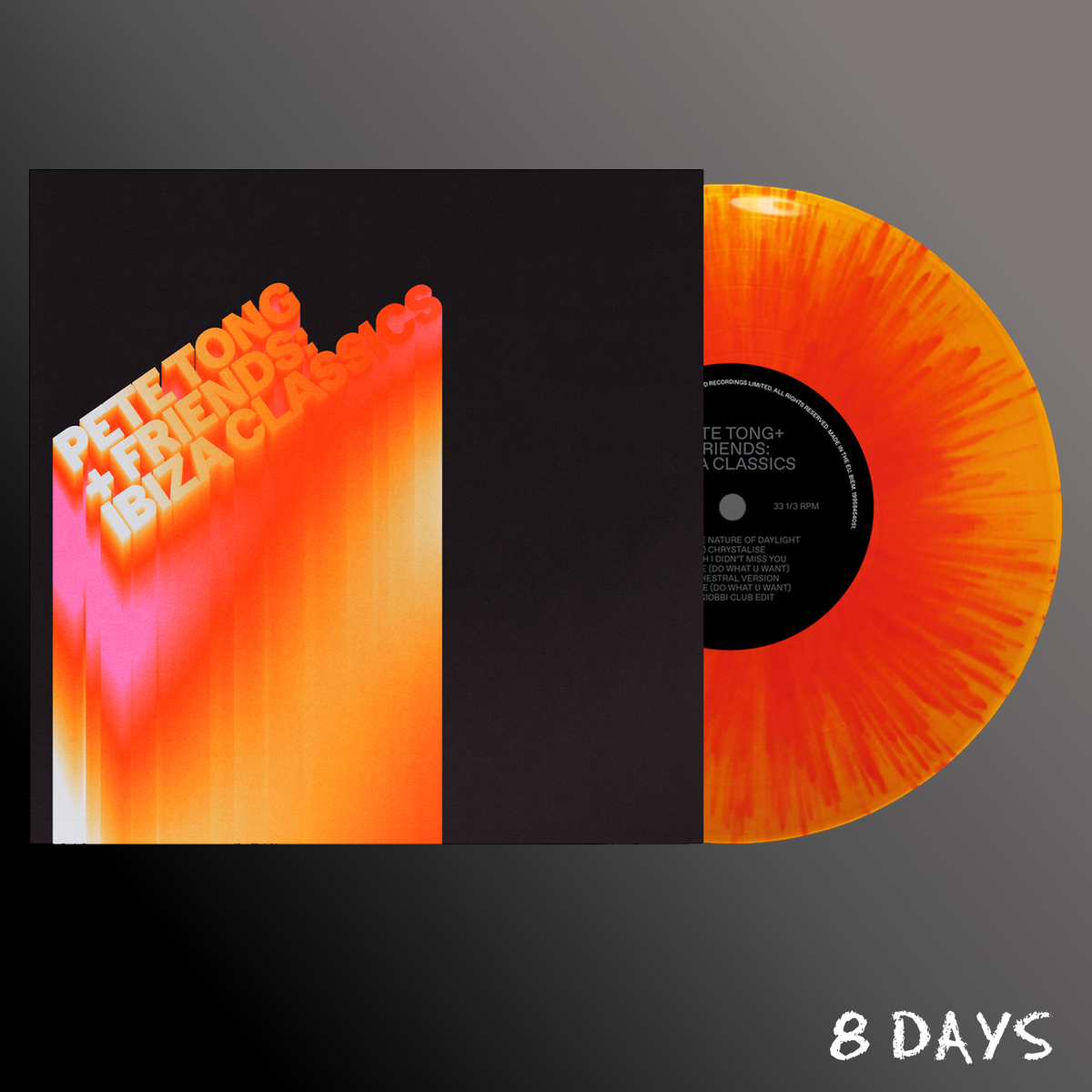 Pete Tong - Pete Tong + Friends: Ibiza Classics - Orange Splatter Vinyl LP | Pre-Order 18.12.26
