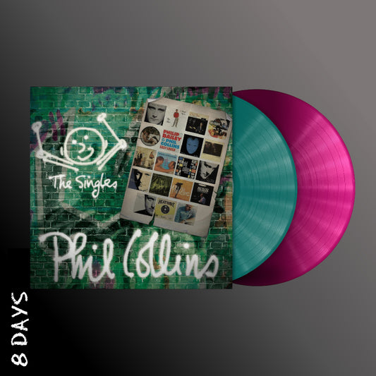 Phil Collins - The Singles - 2LP Magenta & Green Vinyl - Pre Order 30/1/26