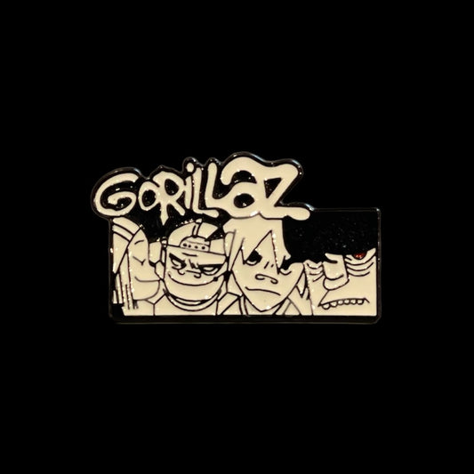 Gorillaz Pin Badge