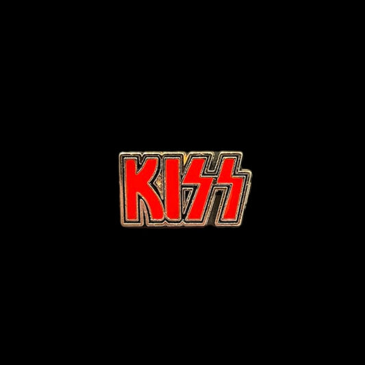 Kiss Pin Badge