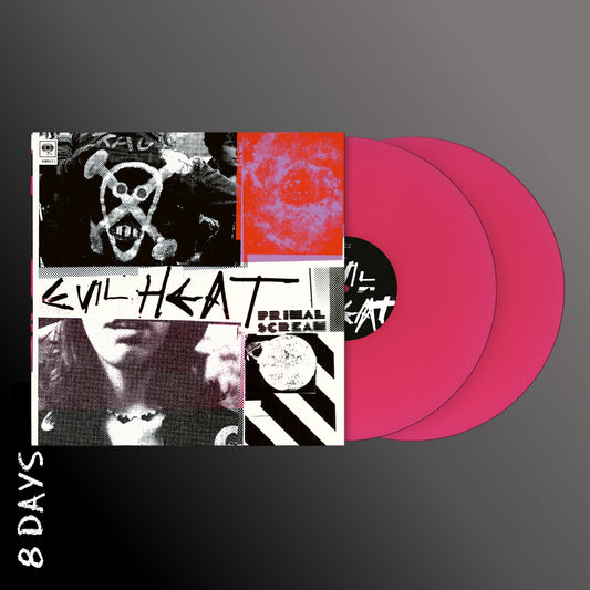 Primal Scream - Evil Heat - 2LP Pink Vinyl - Pre Order 30/10/26