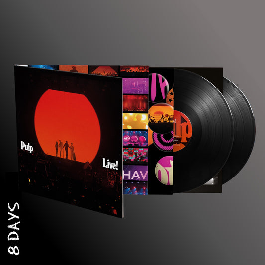 Pulp - Live! - 2LP Black Vinyl - Pre Order 28/8/26