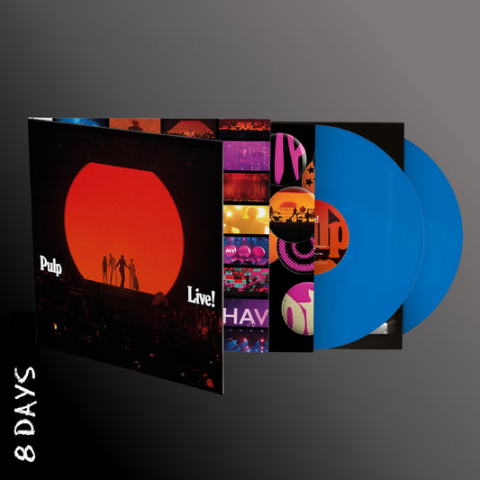 Pulp - Live! - Indies 2LP Blue Vinyl - Pre Order 28/8/26