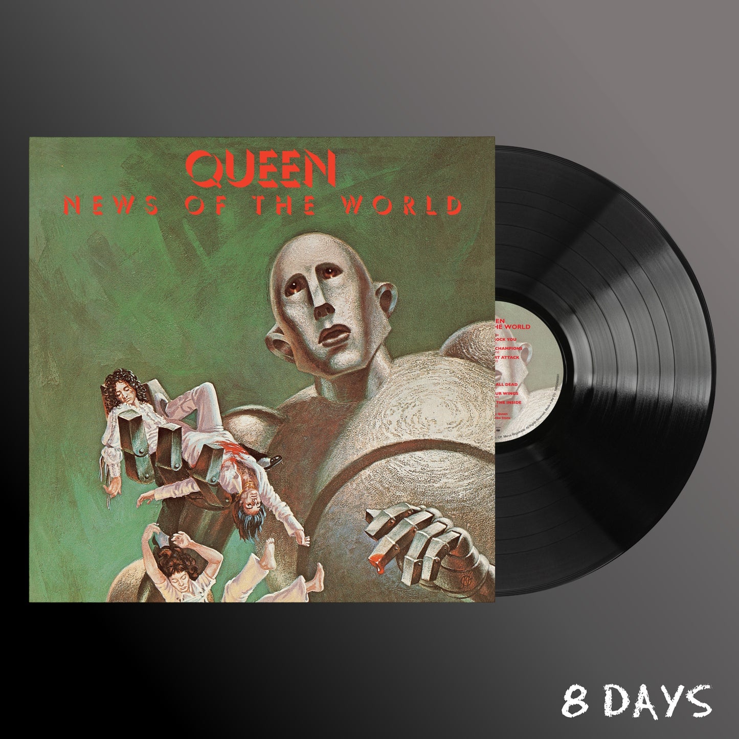 Queen - News Of The World - Black Vinyl LP | Pre-Order 21.8.26