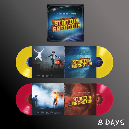 Red Hot Chili Peppers - STADIUM ARCADIUM (20th Anniversary) - Canary Yellow & Apple Red Vinyl 4LP | Pre-Order 2.10.26