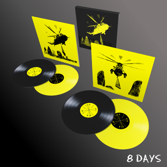 Mogwai - Happy Tears - Yellow & Black 4LP | Pre-Order 8.1.27