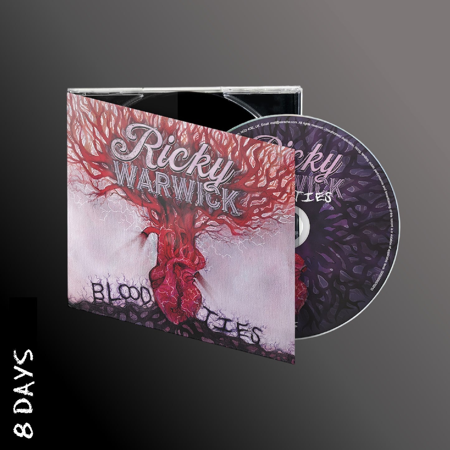 Ricky Warwick – Blood Ties - CD - PRE-SALE 14/3/25