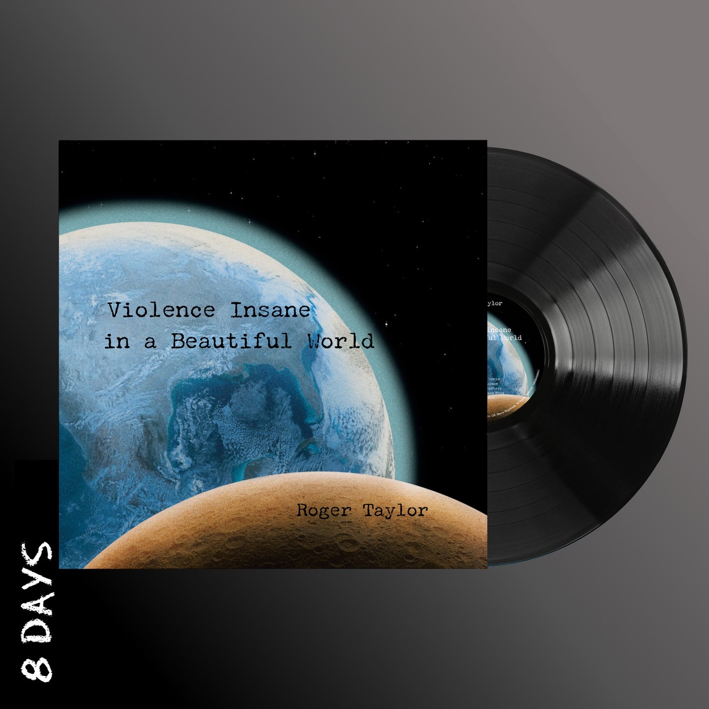 Roger Taylor - Violence Insane In A Beautiful World - Black Vinyl - Pre Order 18/9/26