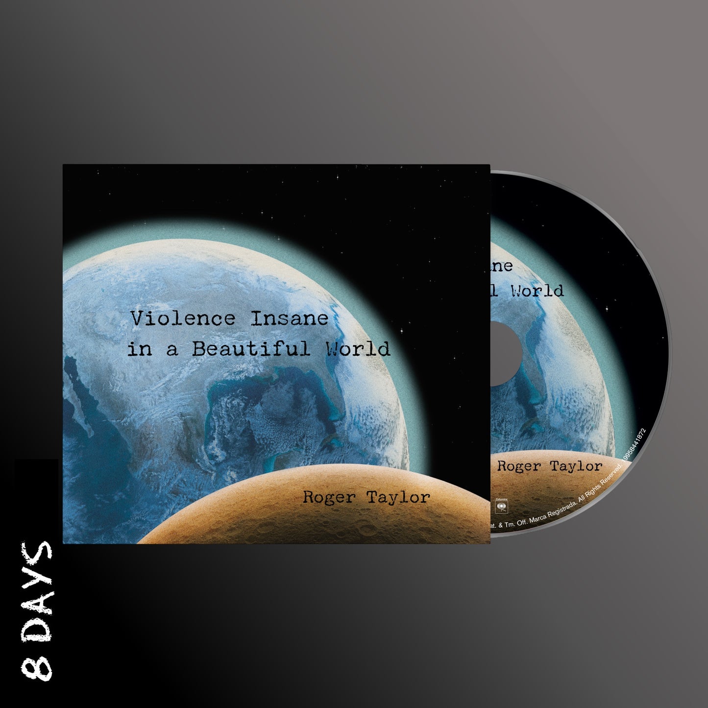 Roger Taylor - Violence Insane In A Beautiful World - CD - Pre Order 18/9/26