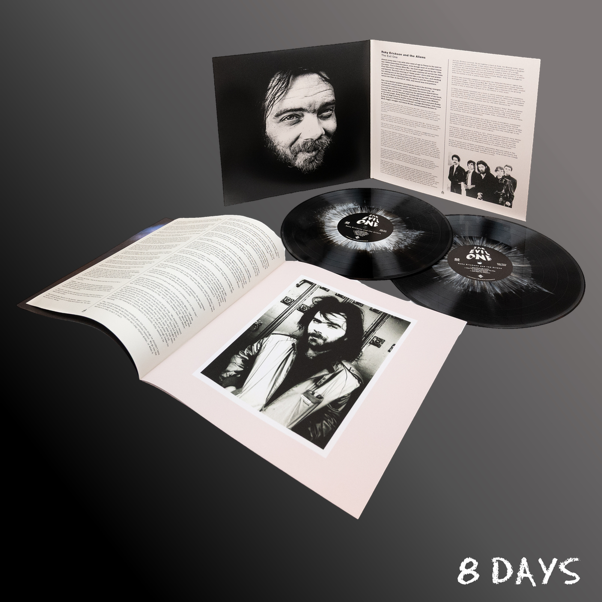 Roky Erickson - The Evil One - Indies Exclusive Black & White Splatter Vinyl LP | Pre-Order 30.10.26