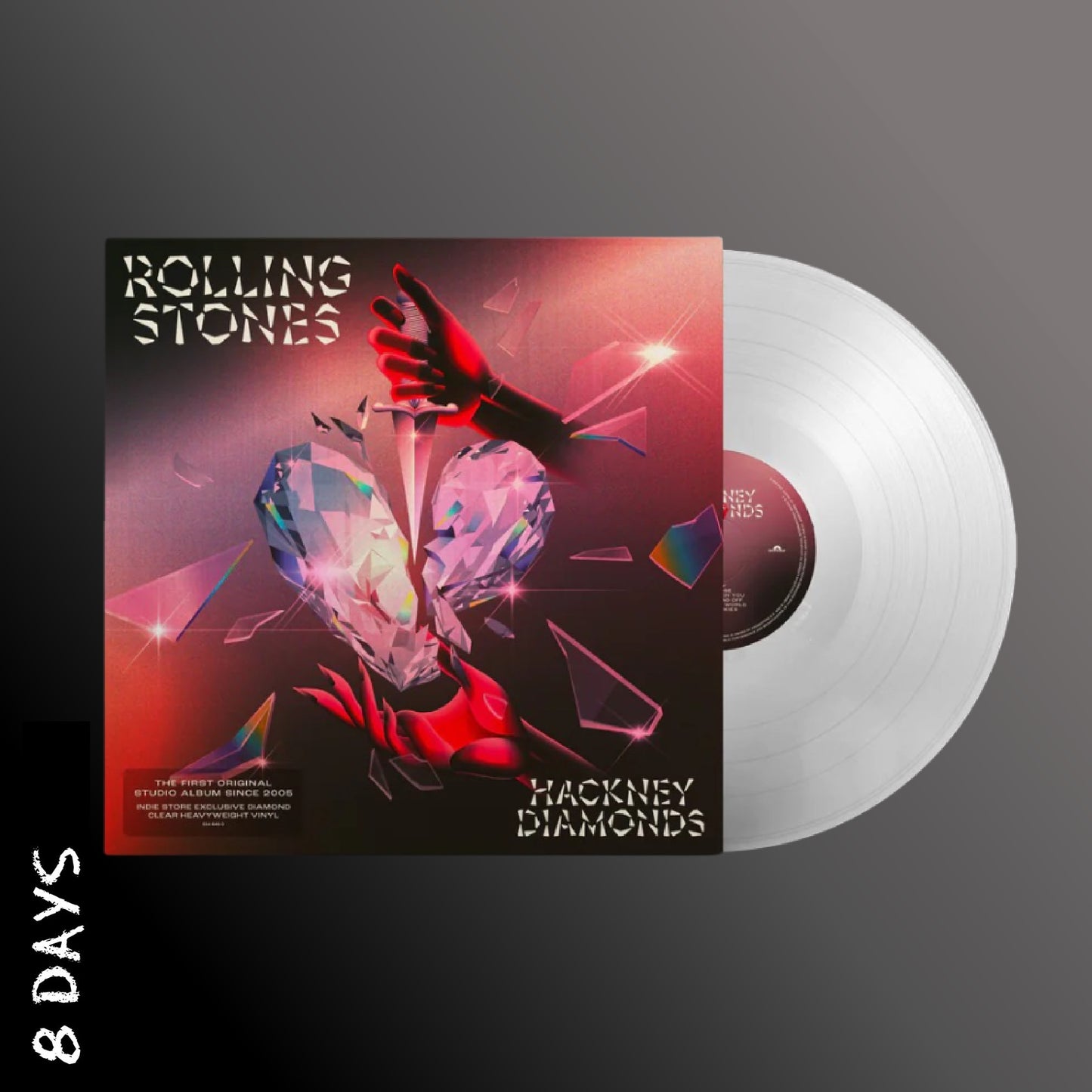 Rolling Stones - Hackney Diamonds - Indies Exclusive Clear Vinyl