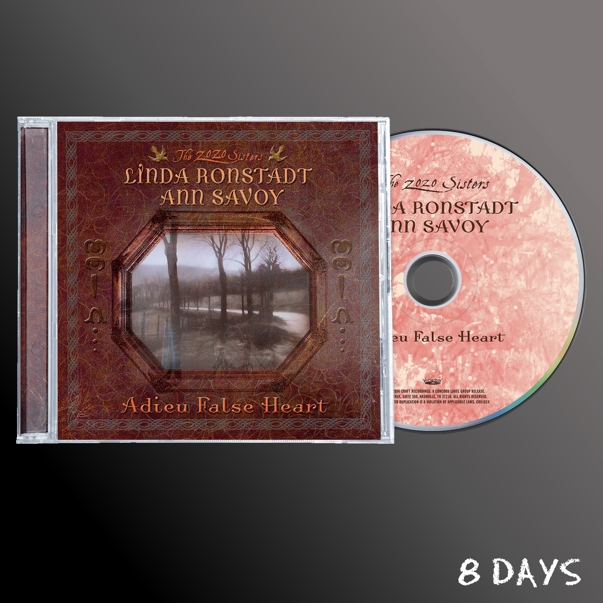 Linda Ronstadt & Ann Savoy - Adieu False Heart - CD | Pre-Order 20.11.26