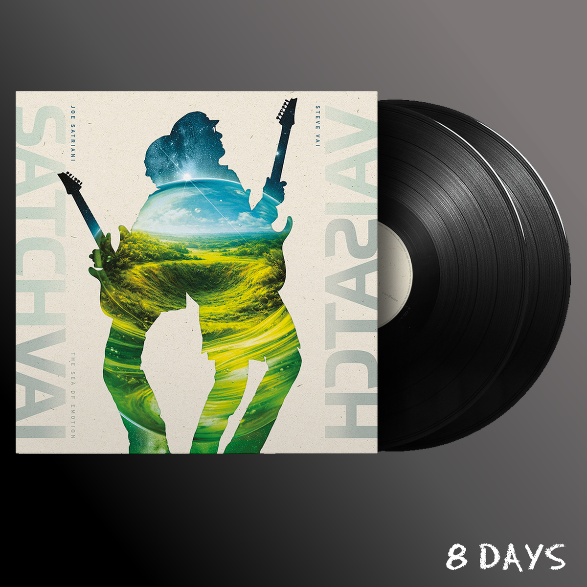 SatchVai - The sea of emotion - Black Vinyl 2LP | Pre-Order 6.11.26