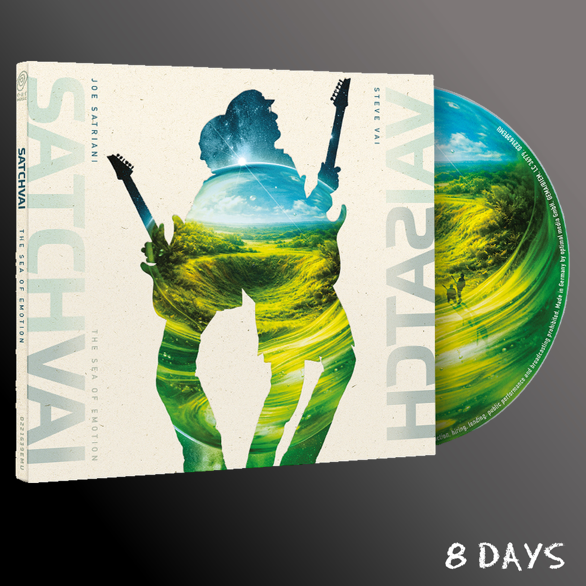 SatchVai - The sea of emotion - CD | Pre-Order 6.11.26