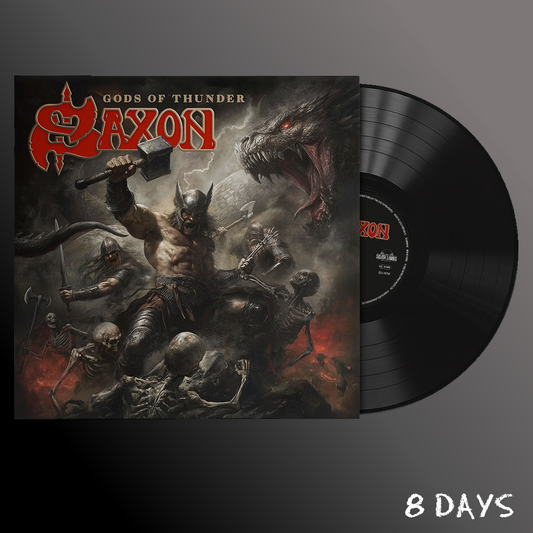 Saxon - Gods of Thunder - Black Vinyl LP | Pre-Order 22.1.27