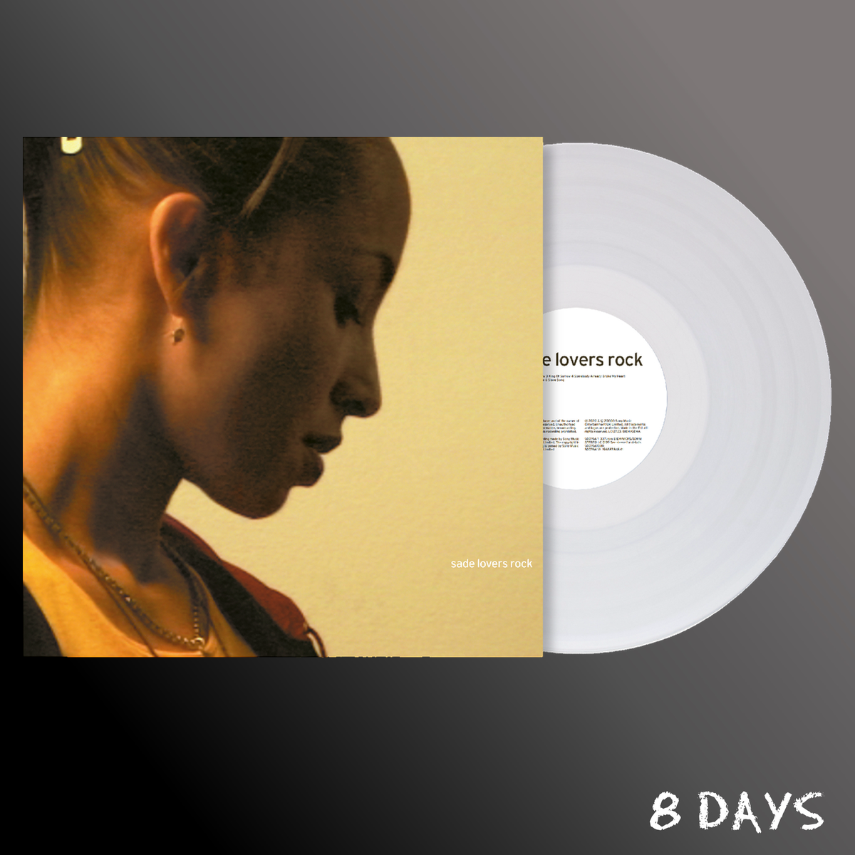 Sade - Lovers Rock - Clear Vinyl LP | Pre-Order 17.10.26