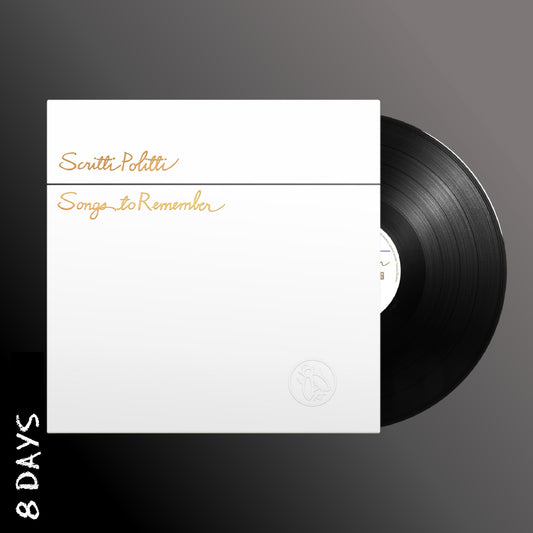 Scritti Politti - Songs To Remember (2026 RM) - Black Vinyl - Pre Order 10/4/26