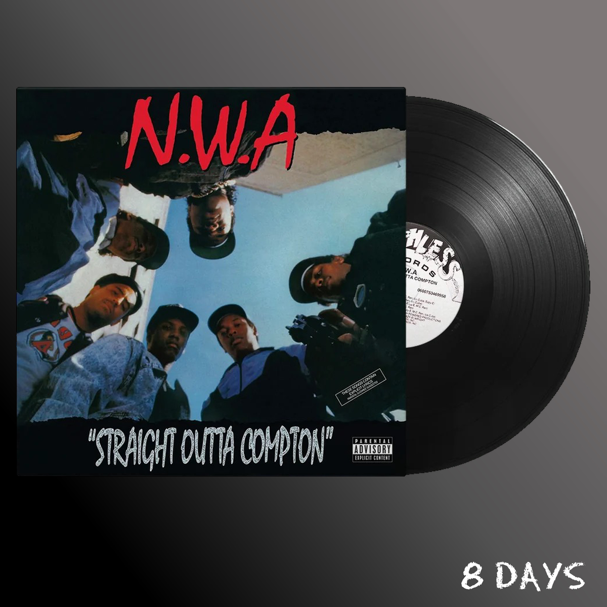 N.W.A. - Straight Outta Compton - Black Vinyl LP