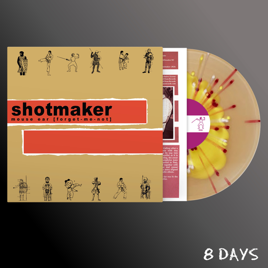 Shotmaker - Mouse Ear [Forget-Me-Not] - Tricolor Splatter Vinyl LP | Pre-Order 18.9.26
